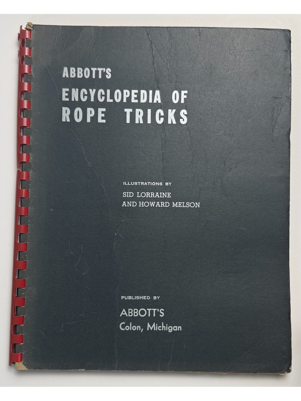 Abbott's Encyclopedia of Rope Tricks Magic Tricks Comb Bound